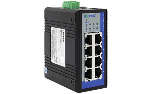 工業(yè)級以太網交換機_UT-6408GC 8口千兆非網管型以太網交換機